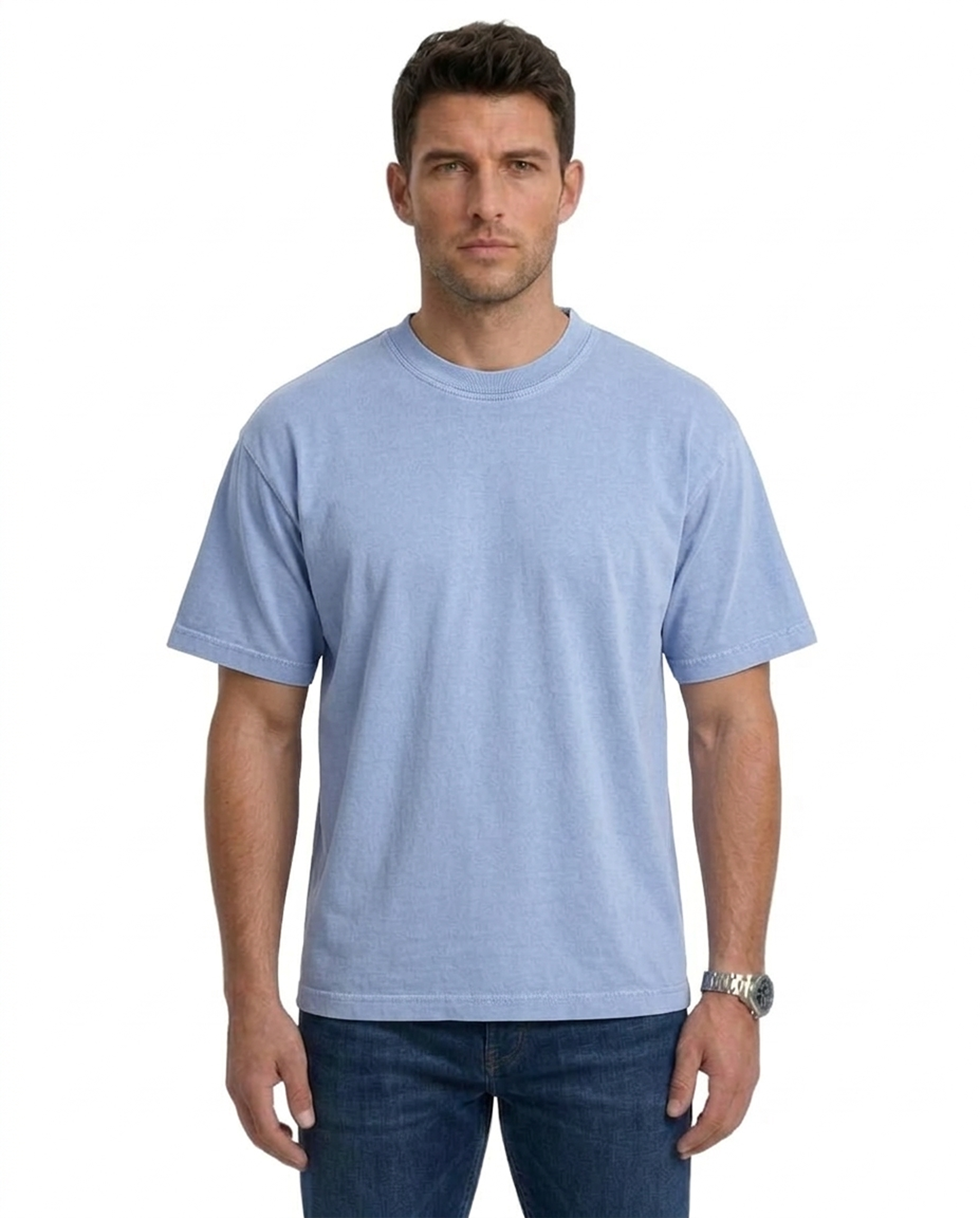 Garment Dyed Heavy Tees Men