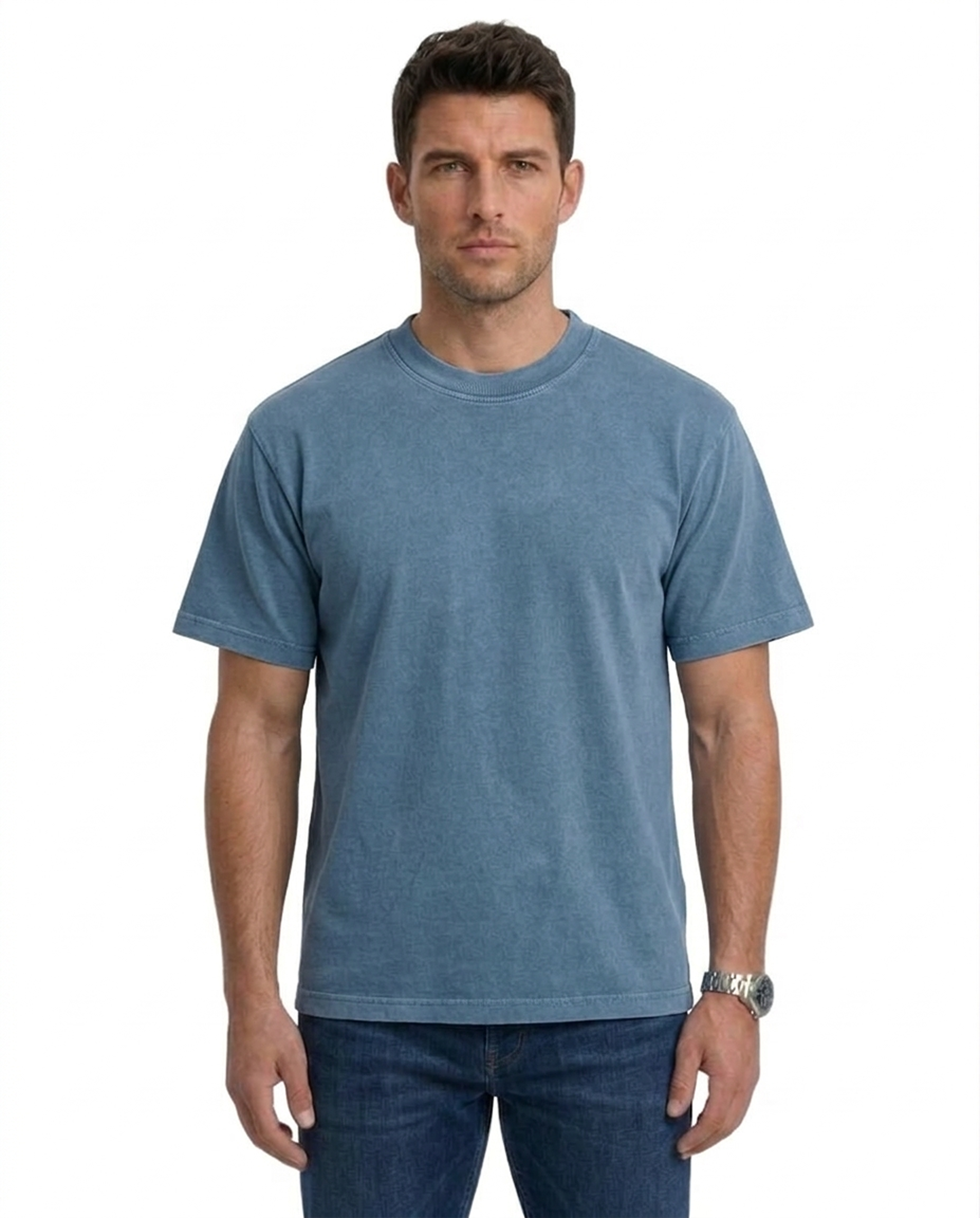 Garment Dyed Heavy Tees Men