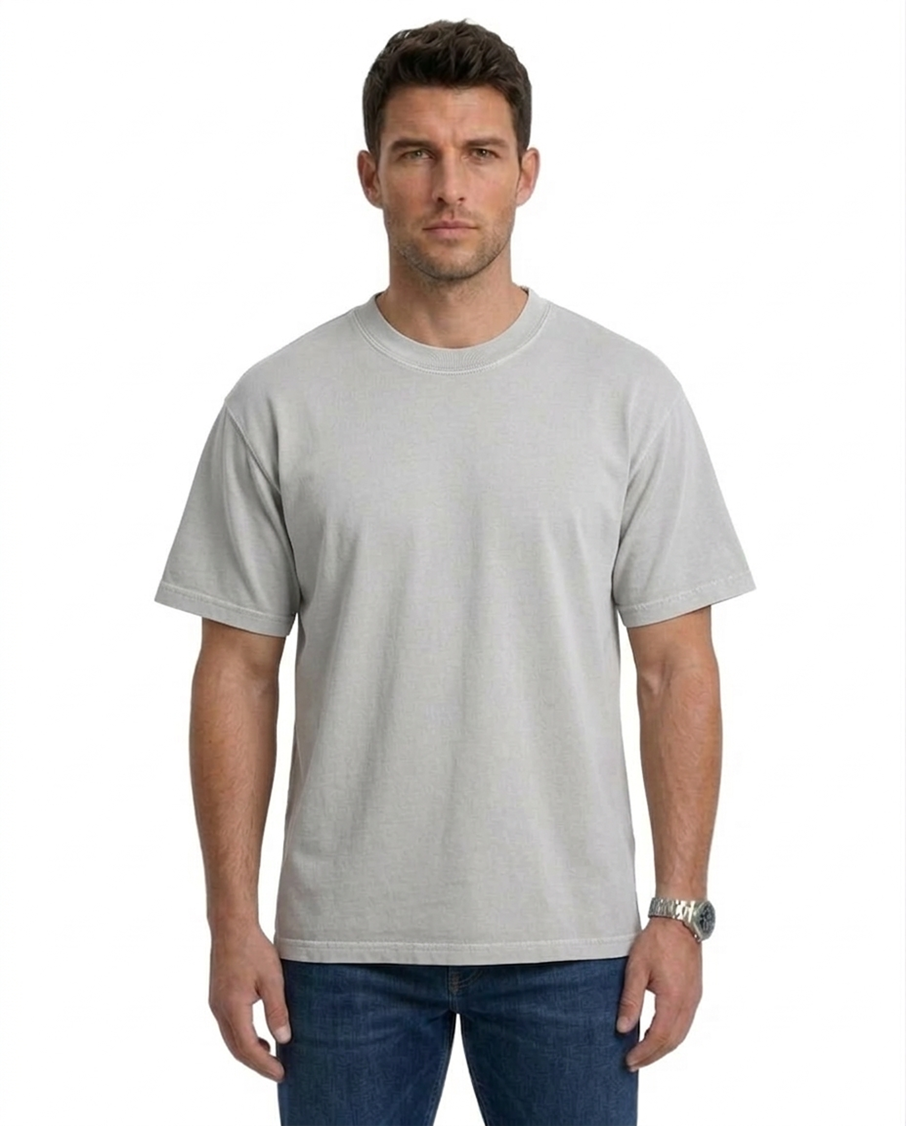 Garment Dyed Heavy Tees Men