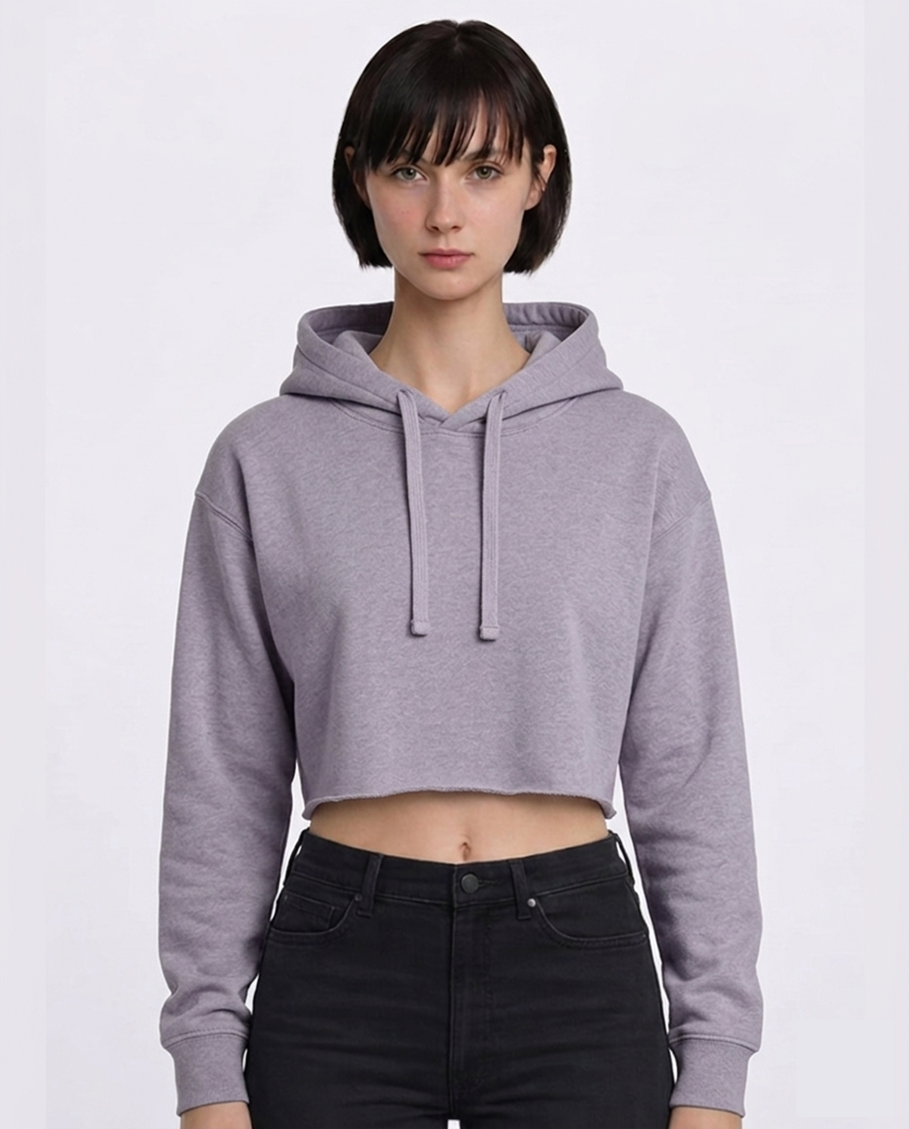 Crop Fleece Hoodie