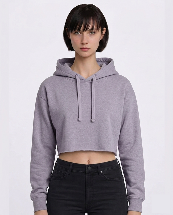 Crop Fleece Hoodie
